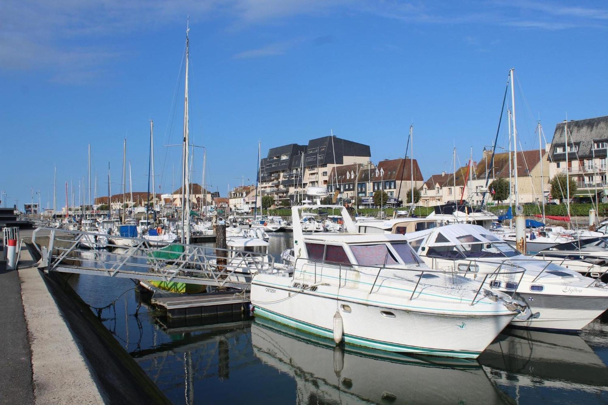 Ancre - Vue Sur Mer - Port Courseulles-Sur-Mer Exteriör bild
