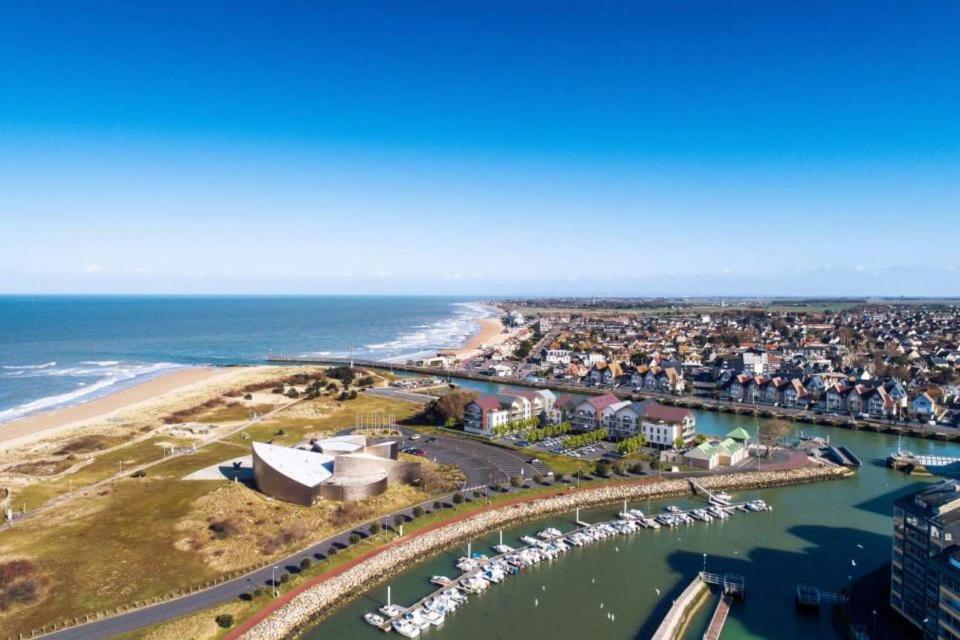 Ancre - Vue Sur Mer - Port Courseulles-Sur-Mer Exteriör bild